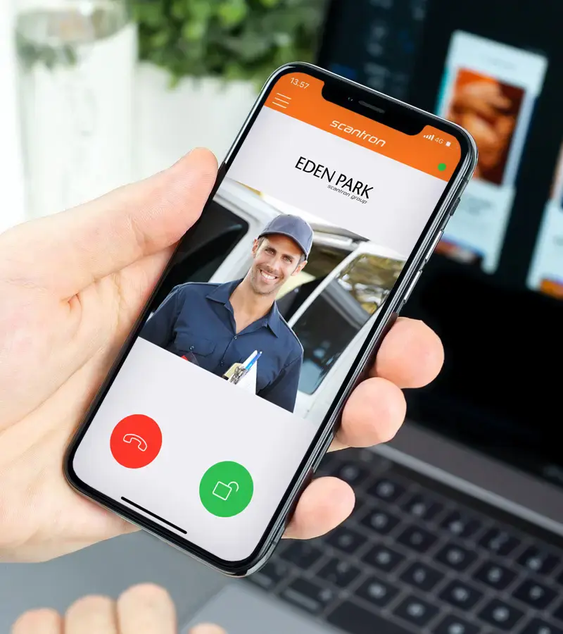 Adgangskontrol med app til erhverv