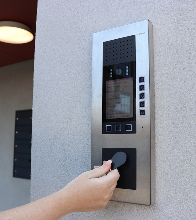 Bredstedgade_udvalgt Digital dørstation på Bredstedgade