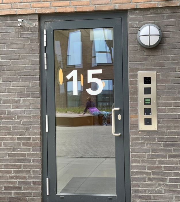 Havnehusene-horsens_udvalgt Scantron MIX dørstation installeret ved Havnehusene Horsens_3