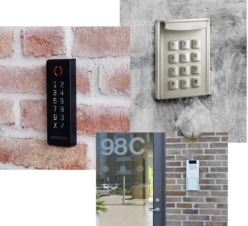 Kodelås til boligejendomme og erhverv