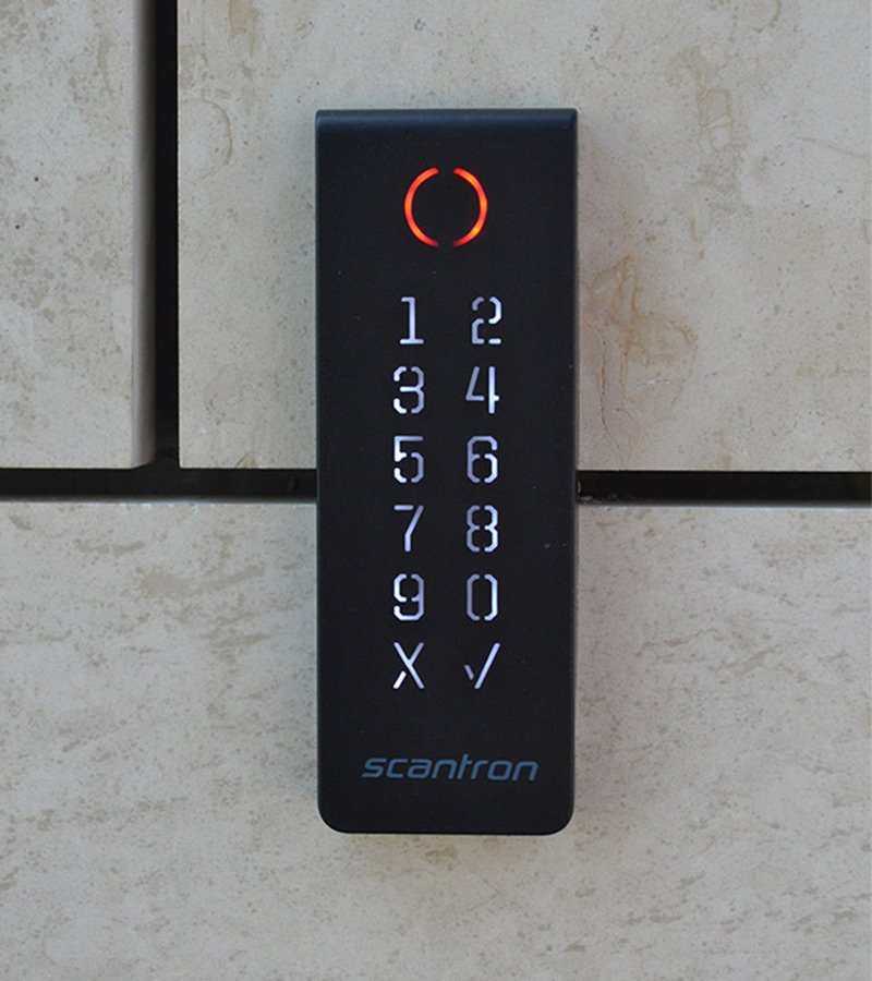 Nexus Online læser til låsesystemer med brik og kodetastatur