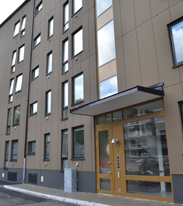 Rustmästaregatan_udvalgt MIx dørstation og Lux2 hustelefoner