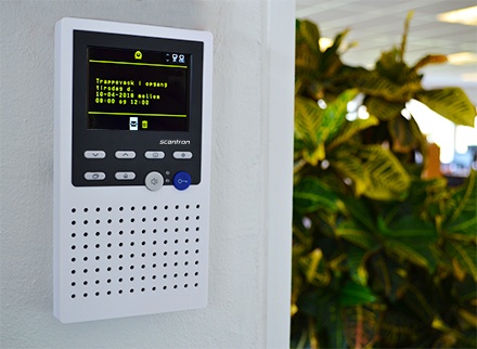 SLIM60T video svartelefon