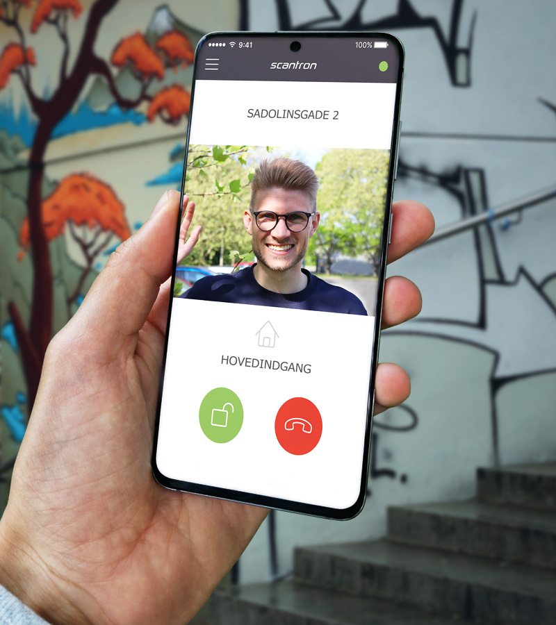adgangskontrol med app