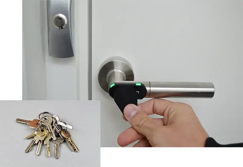 Erstat det store nøglebundt med en adgangsbrik