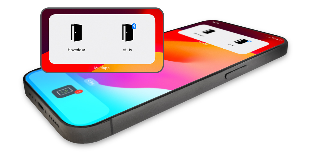 doeraabning via mobil widgets 2 - Åben døren med din smartphone