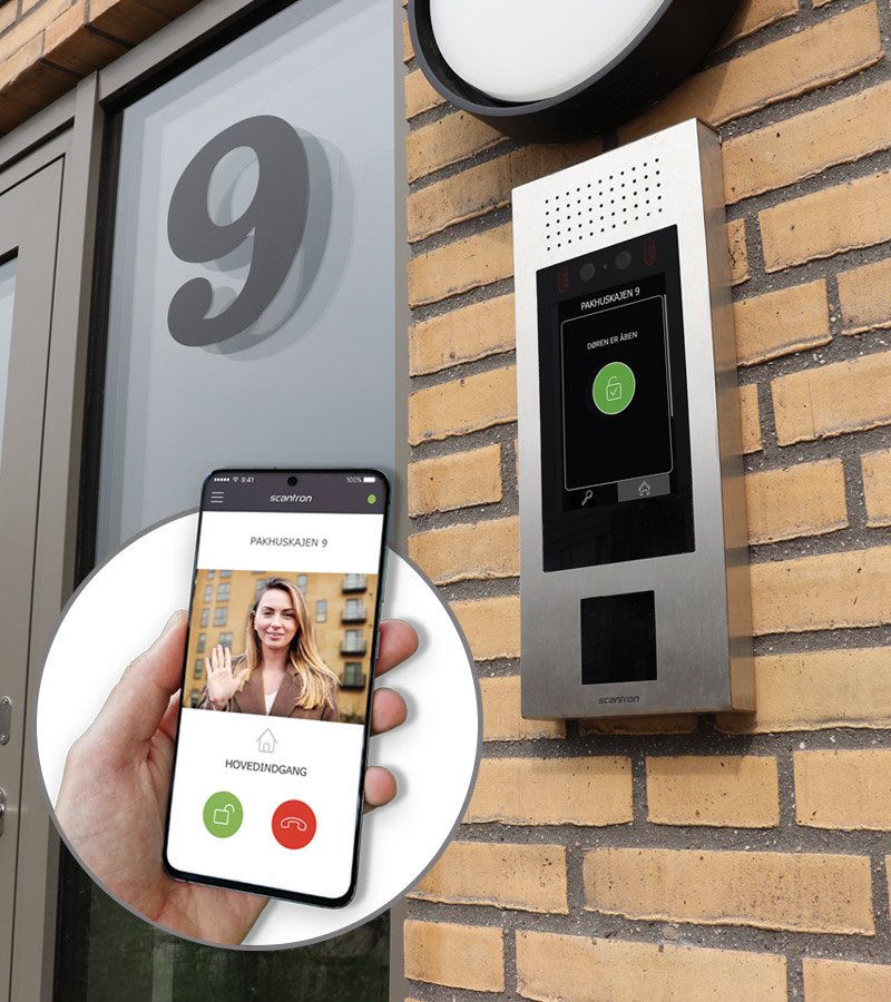 doertelefon med kamera - Dørtelefon med kamera