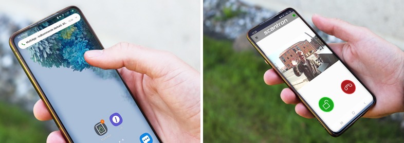 multiapp indgående opkald