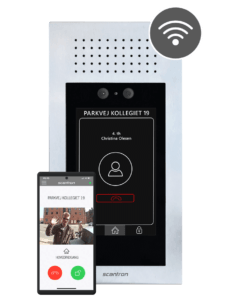 SAGA IP dørstation og MultiApp®